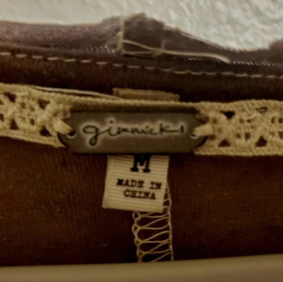 Women's Gimnicks hi-low tunic top size medium - Picture 6 of 9